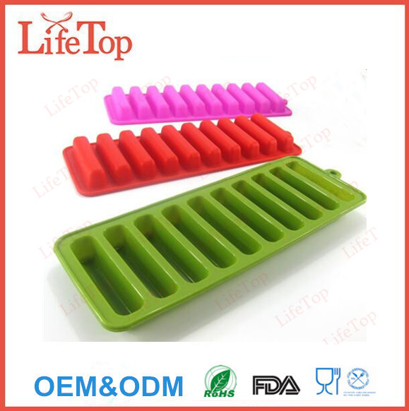 Flexible Silicone Stick Ice Trays