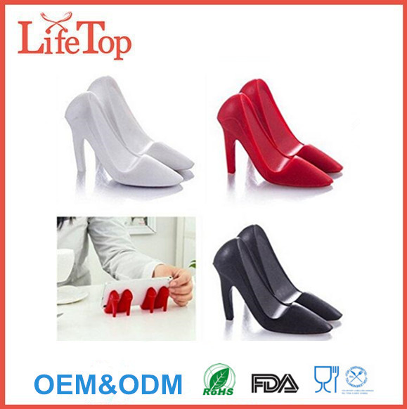 Silicon High Heels Desk Cell Phone Stand Holder