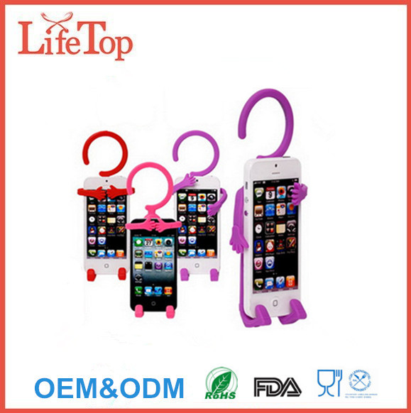 Flexible Cell Phone Holder Made of High Quality Silicon 