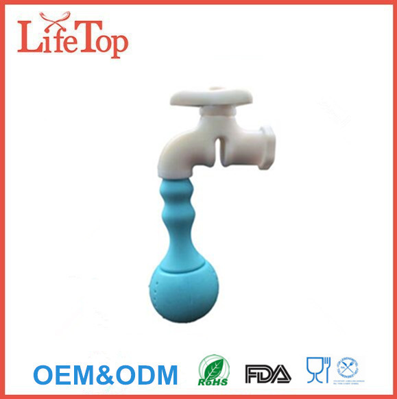 Faucet Shape Silicone Tea Filter,Spice Diffuser