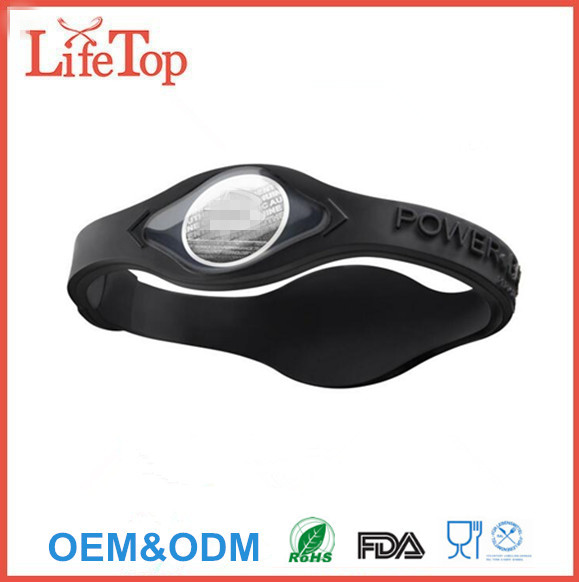 Power Silicone Wristband Bracelet 