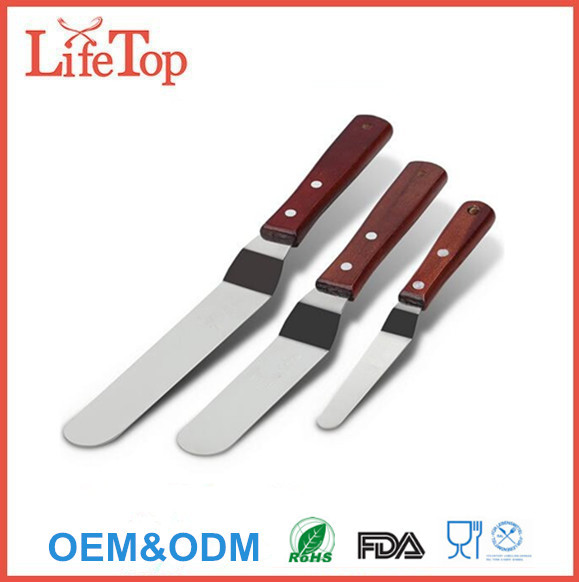 Offset Angled Cake Icing Spatula Knives